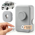 Retractable Heavy Duty Clothes Drying Line with Adjustable Tension Lock (Grey)