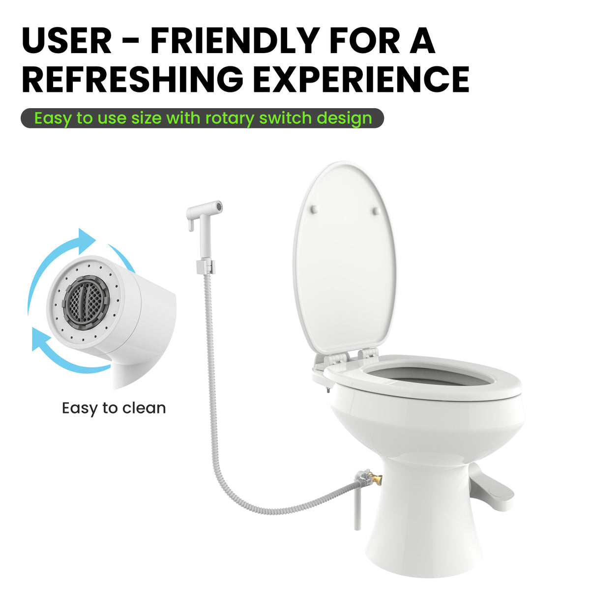 All Metal RV Bidet Sprayer