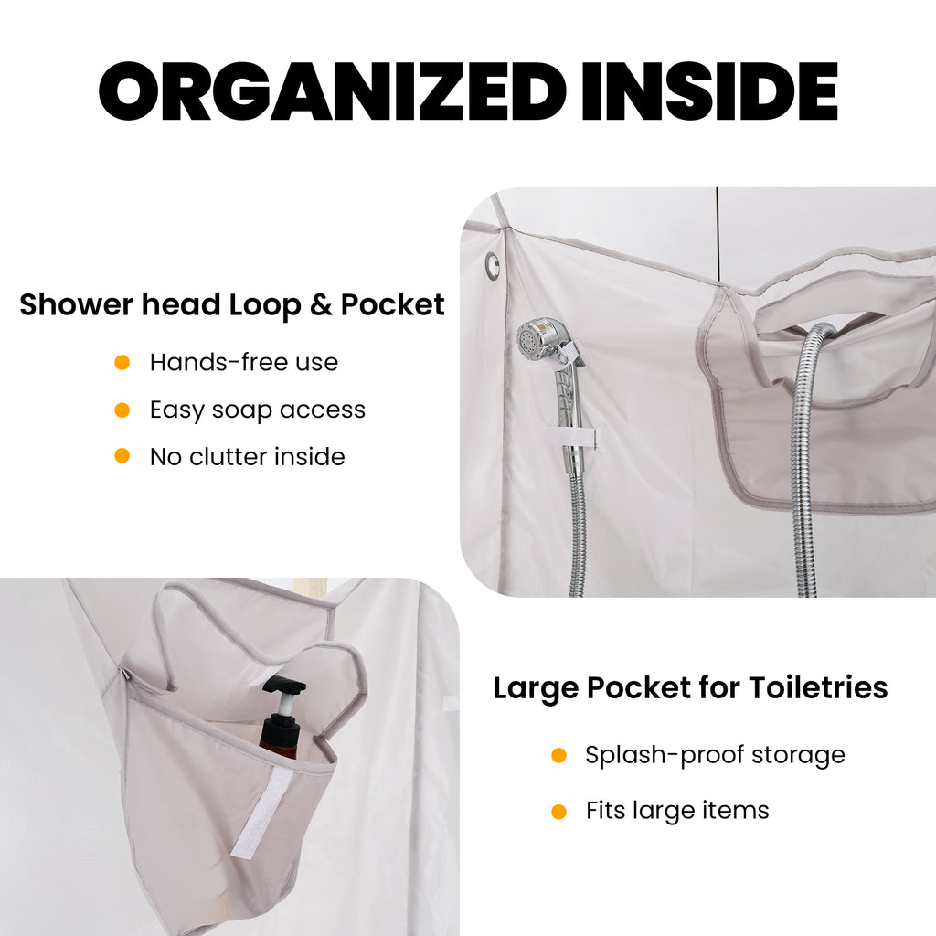 Camper Van Shower Curtain (30" W x 72" H)