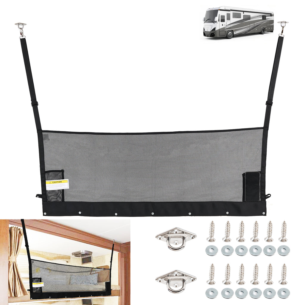 RV Bunk Bed Safety Net for Bunk Beds with Hardwares